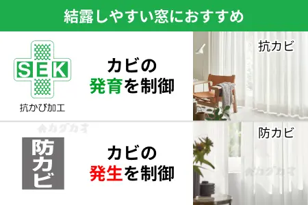 アスワン　機能性ボイルレースカーテン 抗カビ・防カビ