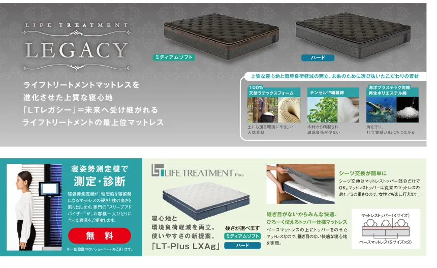 フランスベッド新潟ショールーム　「半期に一度のクリアランスセール」DM