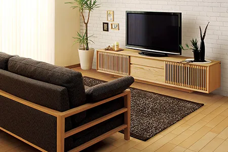 カリモク　テレビボード　QU70