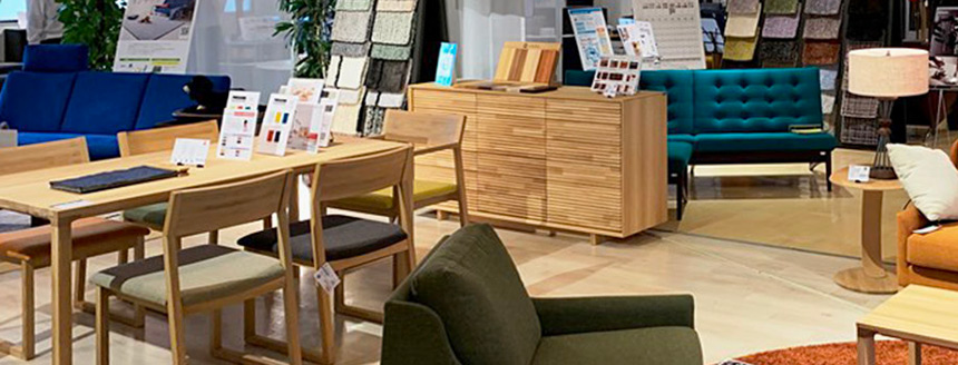 カリモク家具 岡山ショールーム