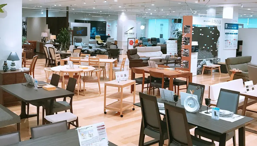 カリモク家具 高松ショールーム