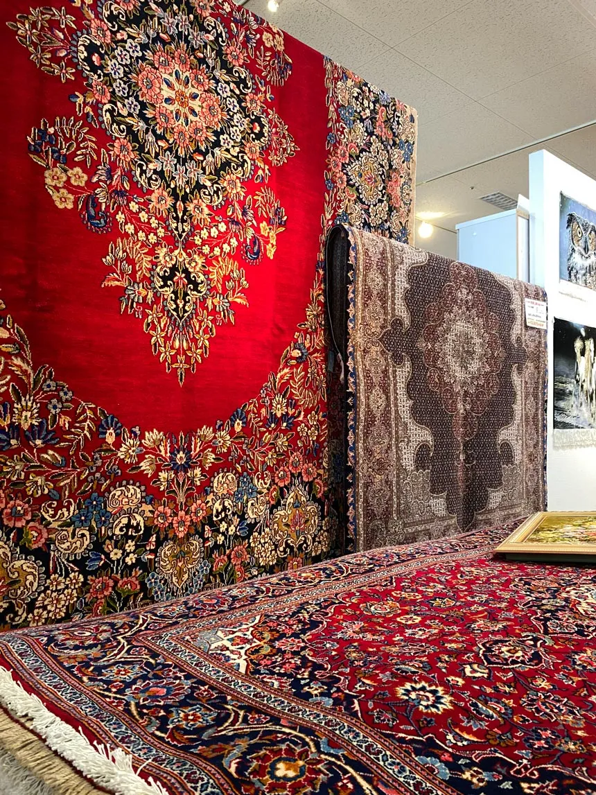ニームズ藤枝店 ペルシャ絨毯&ギャッベコレクション展