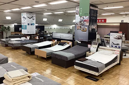 横浜高島屋 フランスベッド インテリアフェスティバル 会場イメージ