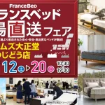 フランスベッド工場直送フェア in ルームズ大正堂つじどう店