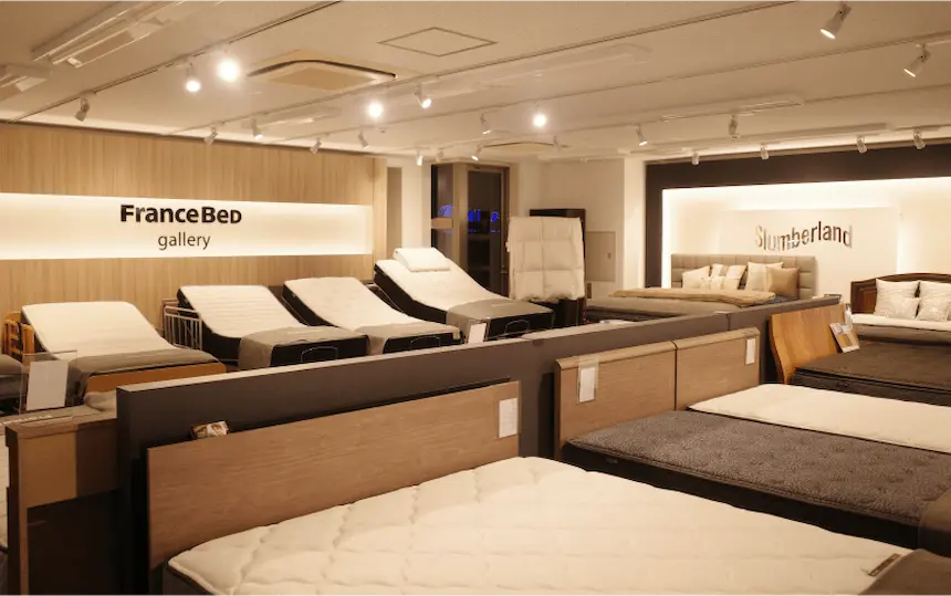 亀屋家具 フランスベッド ギャラリー上野店 店内画像